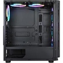 Gabinete Xzeal XZCGB03B Gamer 3 Ventiladores Negro