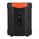 MINI BAFLE 8 PULGADAS VORAGO KSP-180 TWS 10WATTS USB/TF 2400mAh RGB LED