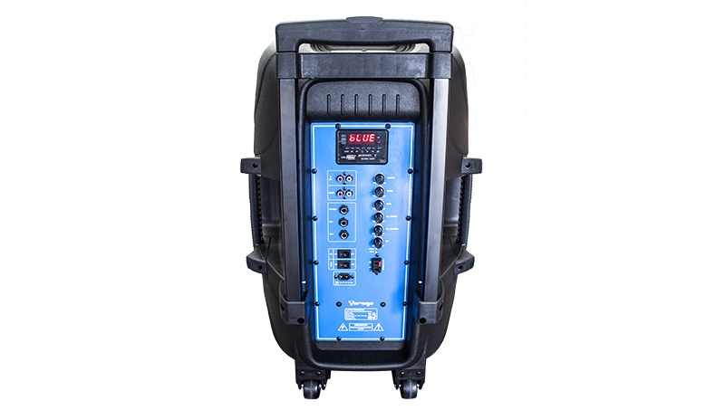 Bafle Vorago 15 Pulgadas 100W KSP-500 BT/ TWS/ Micrófono Inalámbrico