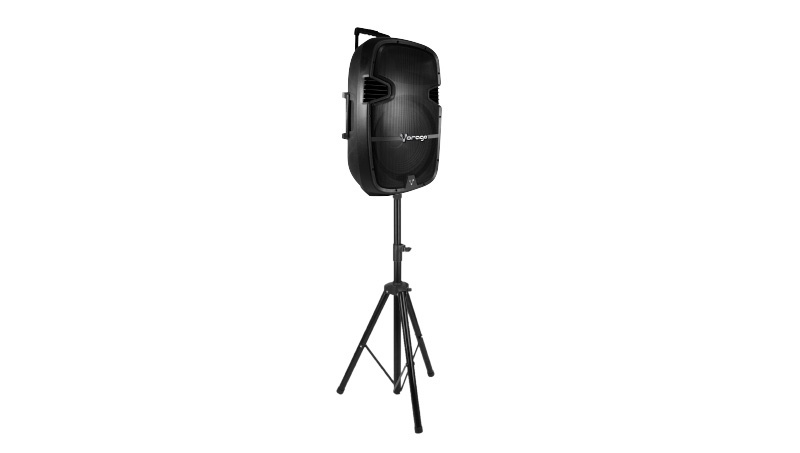 Bafle Vorago 15 Pulgadas 100W KSP-500 BT/ TWS/ Micrófono Inalámbrico
