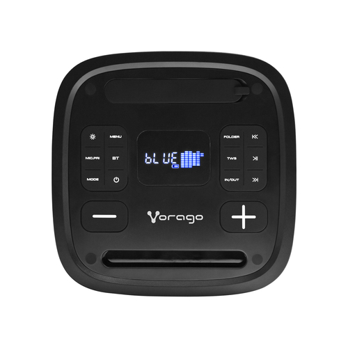 Bafle Vorago 2x6.5 Pulgadas + 2x2.5 Pulgadas 40W KSP-580 Control Remoto/ Usb