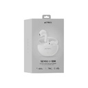 Audífonos Acteck SENSE EP230 Inalámbrico Bluetooth Intraaural Biauricular 30 mAh Blanco AC-935111
