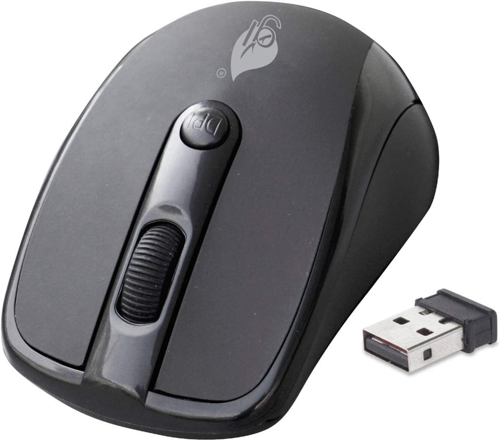 Kit Multimedia Alámbrico Teclado/ Mouse Green Leaf 18-8373 Negro