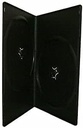 ESTUCHE DVD 7MM ULTRA SLIM DOBLE NEGRO
