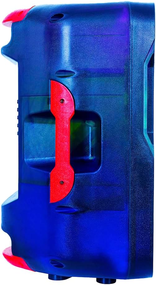Bocina 15 Pulgadas Kaiser MSA-7530MX Traslucida 25,000W Tripié Y Micrófono