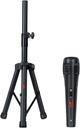 Bocina 15 Pulgadas Kaiser MSA-7530MX Traslucida 25,000W Tripié Y Micrófono