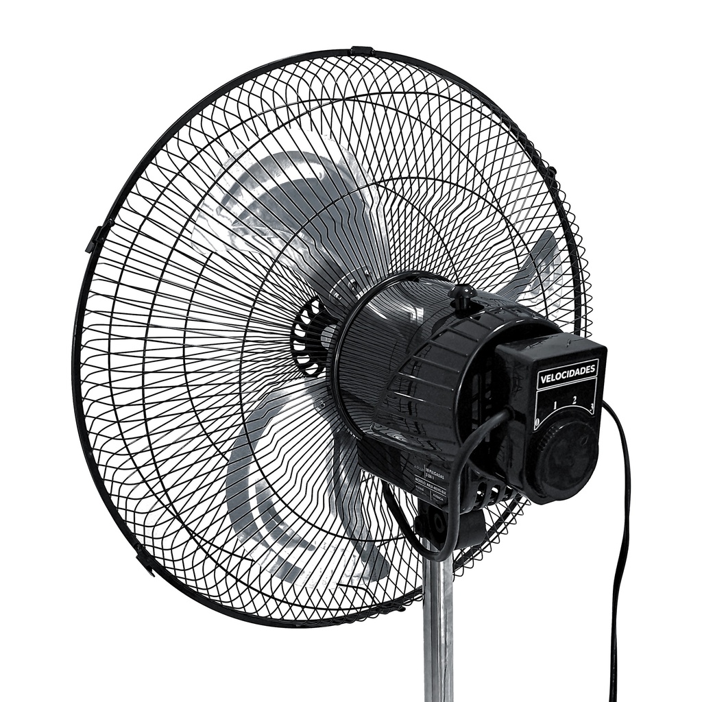 Ventilador Pedestal Blk Airlux 18 Pulgadas ARLX-MD95-BLK 3 Velocidades 127 V Negro 95 W