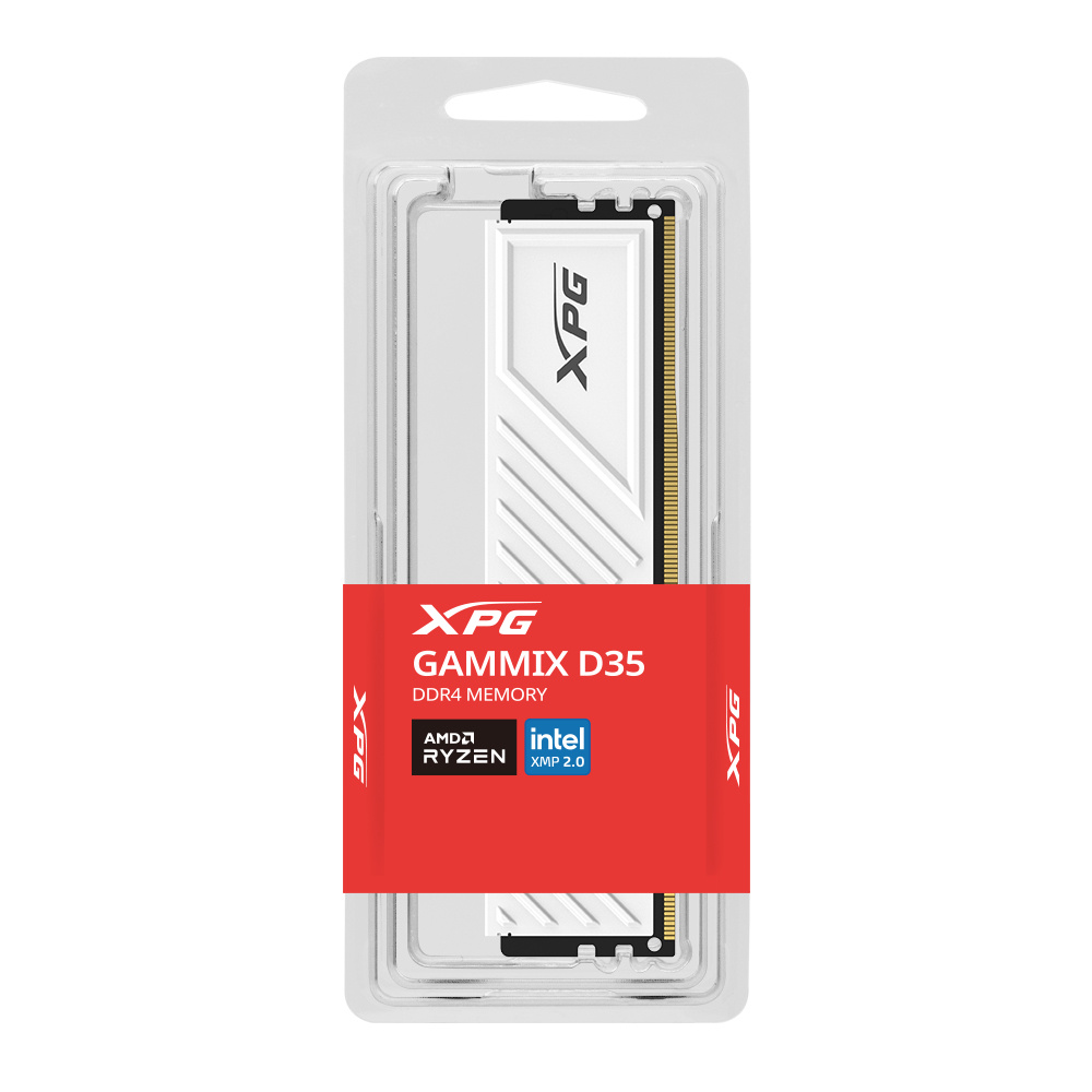 Memoria Ram Adata Xpg Gammix D35 16Gb AX4U320016G16A-SWHD35 Ddr4 Blanco