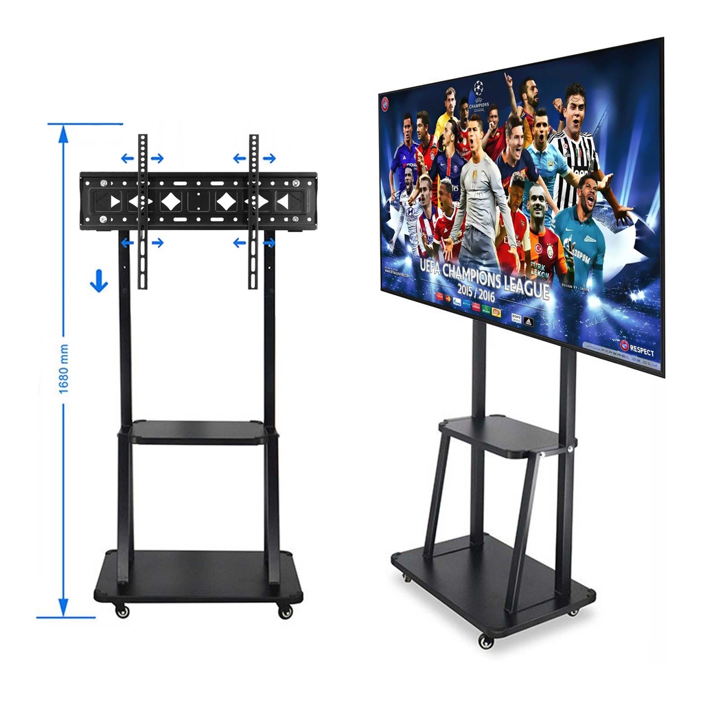 Soporte TV 42" a 85" Y800- TVC4285 50Kg Lucky Owl