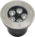 Lámpara Led Empotrable EP05W05 Piso Jardín 5W IP67 Luz Blanca Cálida Tianlai (C.50)