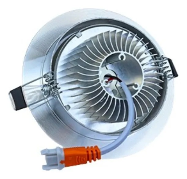 Luminario Led Megaluz 5W L06DC05W Luz Led Cálida 8.5 x 90 Cm