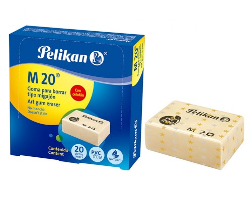 Paquete C/20 Goma Migajon Pelikan M20