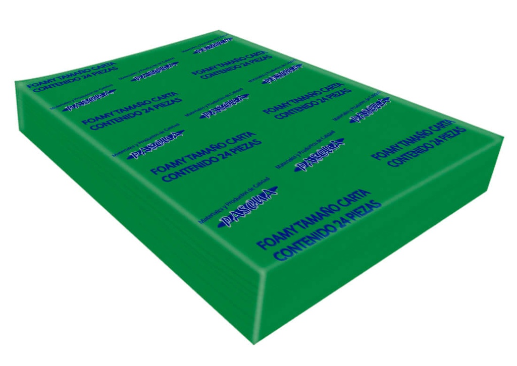 Fomy Carta Pascua Verde Bandera (copia)