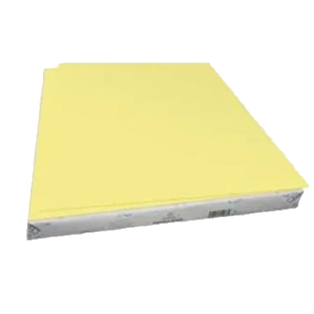 Paquete C/100 Cartulina Amarilla Bristol Scribe 50x65