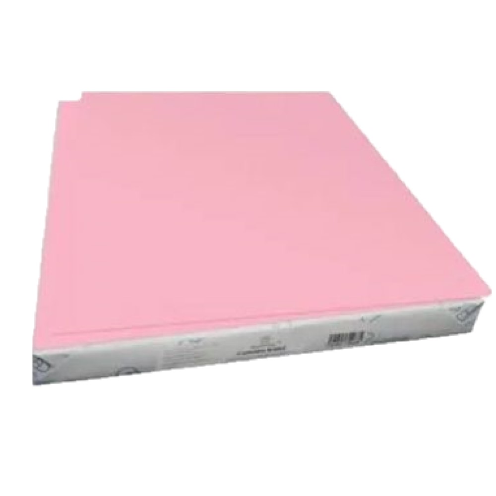 Cartulina Rosa Bristol Scribe 50x65 Paquete C/100 Piezas