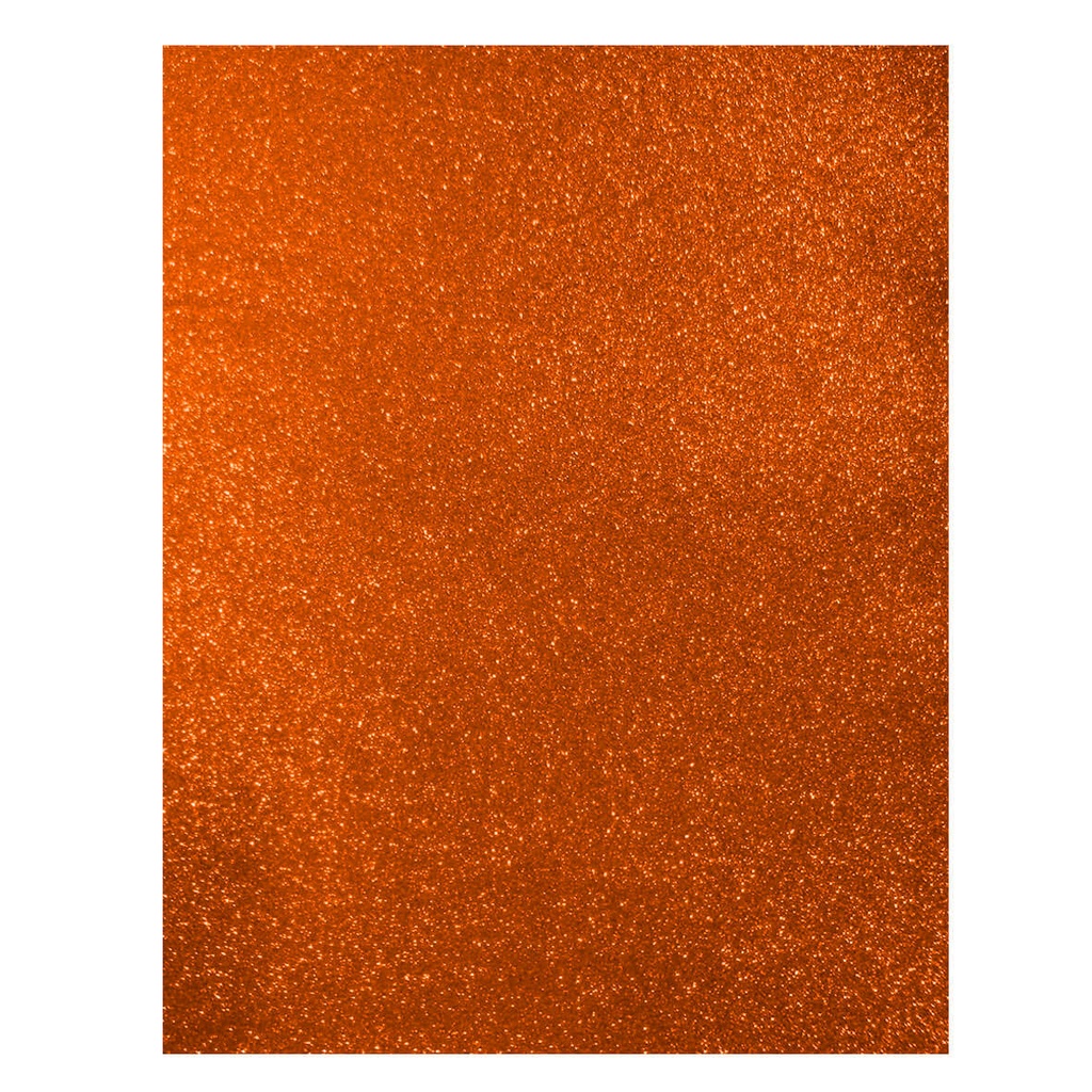 Paquete C/10 Fomy Diamantado Carta Pascua Naranja 0300NAR
