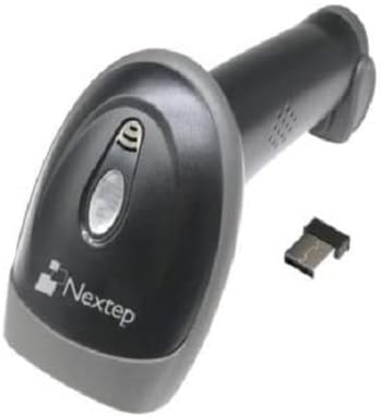 Lector de Códigos de Barra y QR Nextep Inalámbrico (1D/2D) USB con Base (C.50)