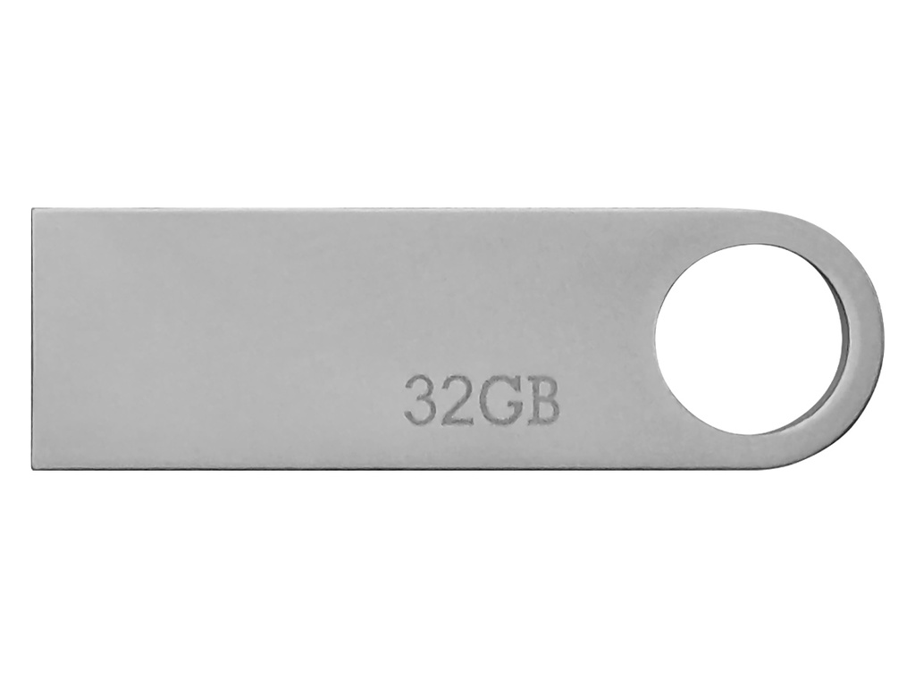 [BULK-32GB-4GEEK] Usb 32Gb 4GEEK Bulk Plata A Granel