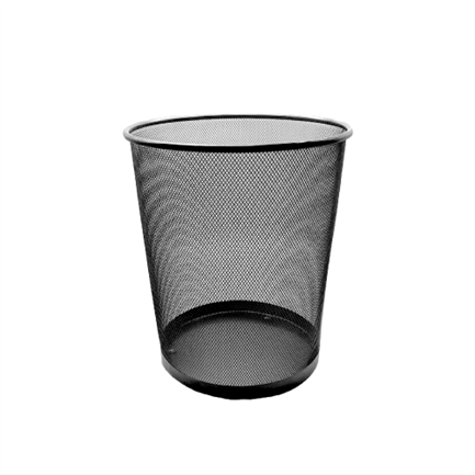 Cesto de Malla Redondo 16L Color Negro NE-165R Nextep (C.12)