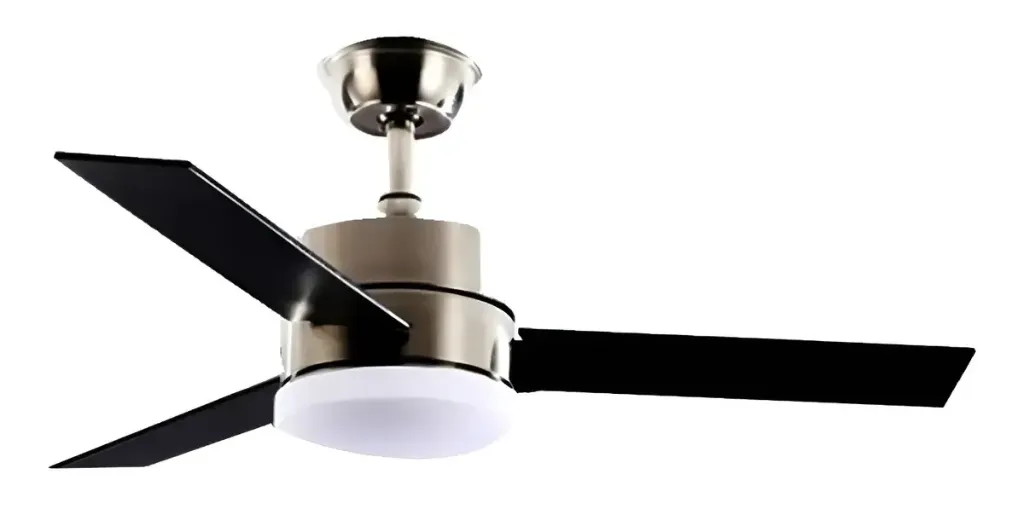 Lámpara Con Ventilador De Techo Megaluz 42 Pulgadas CF1101A-42 3 Tonos de Luz 6 Velocidades Silencioso (C.2)
