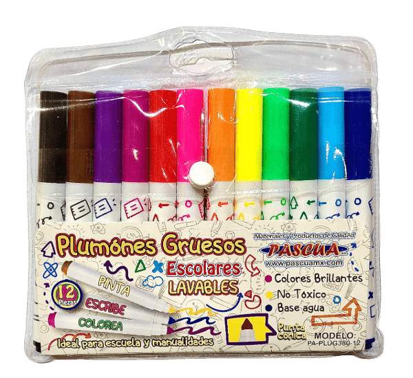 Empaque 12 Marcador Agua Pascua (E.12)