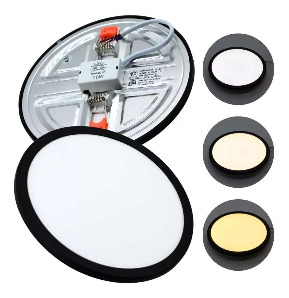 Luminario Led 18W S61W18T3 Spot Megaluz (C.40)