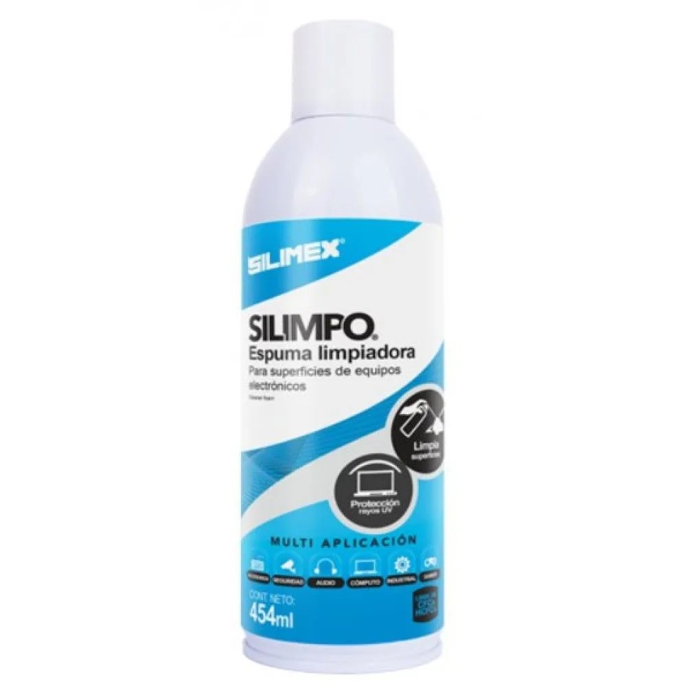 Espuma Limpiadora SILIMPO Para Equipos Electrónicos Silimex