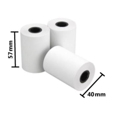Paquete C/10 Rollo Papel Térmico 57x40mm NE-528 Nextep (C.10)