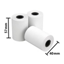 Paquete C/10 Rollo Papel Térmico 57x40mm NE-528 Nextep (C.10)