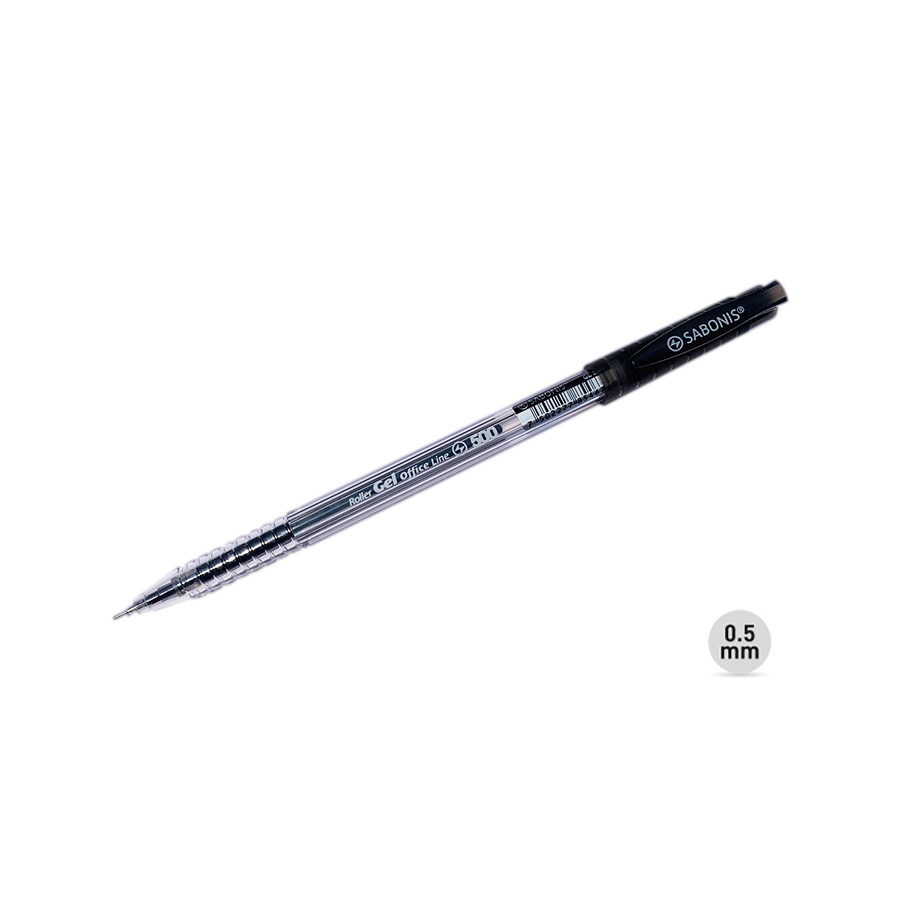 Paquete C/12 Boligrafo Sabonis Negro GL500