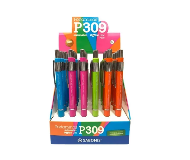 Paquete C/24 Lapicero Sabonis 2mm Fluorescente P309-2