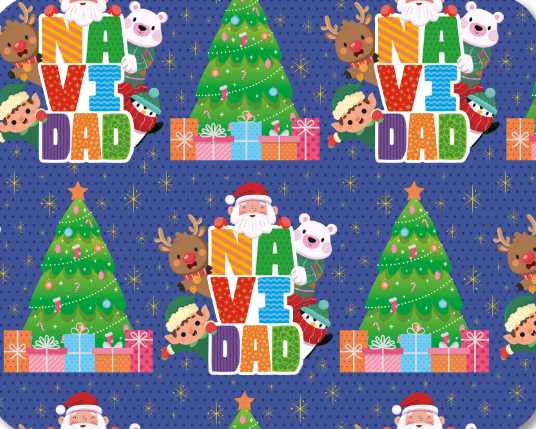 [9010NAVPADI] Papel Navidad Padi (E.25)