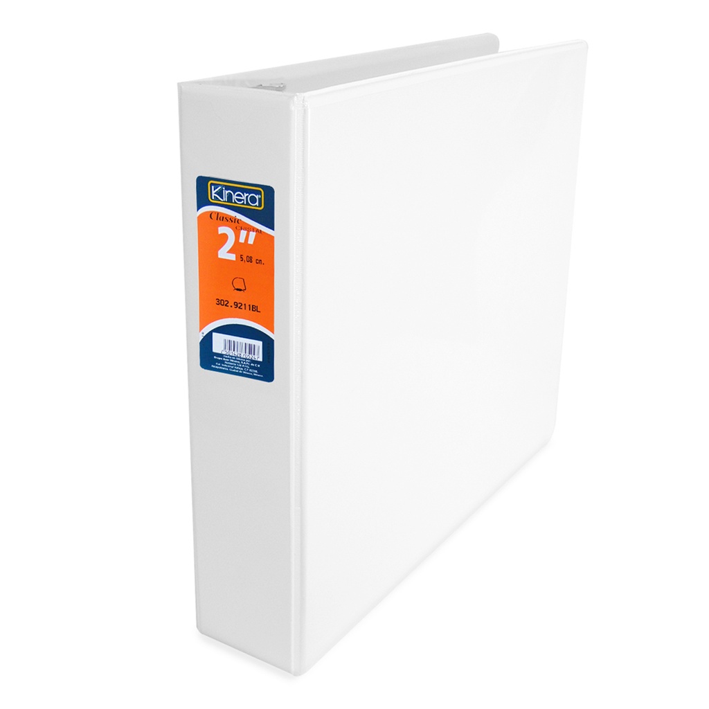 Carpeta Blanca Kinera 2" (C.12)