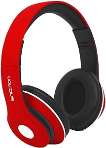 Diadema Inalámbrica NBH-01 Necnon Rojo