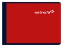 Paquete C/5 Cuaderno Cosido Forma Italiana Estrella Cuadricula 5mm 100 Hojas