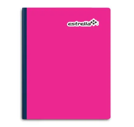 Paquete C/3 Cuaderno Cosido Profesional Estrella Cuadro 7mm 100 Hojas