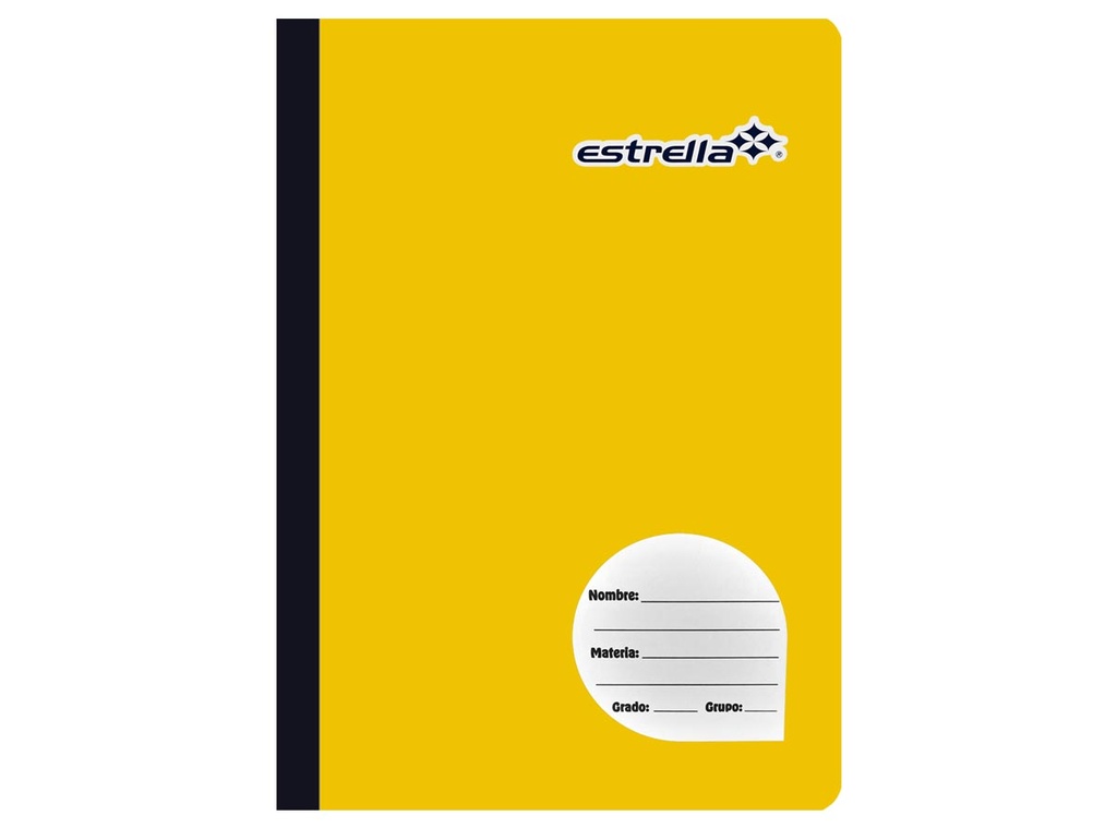 Paquete C/3 Cuaderno Cosido Profesional Estrella Cuadrícula 5mm 100 Hojas