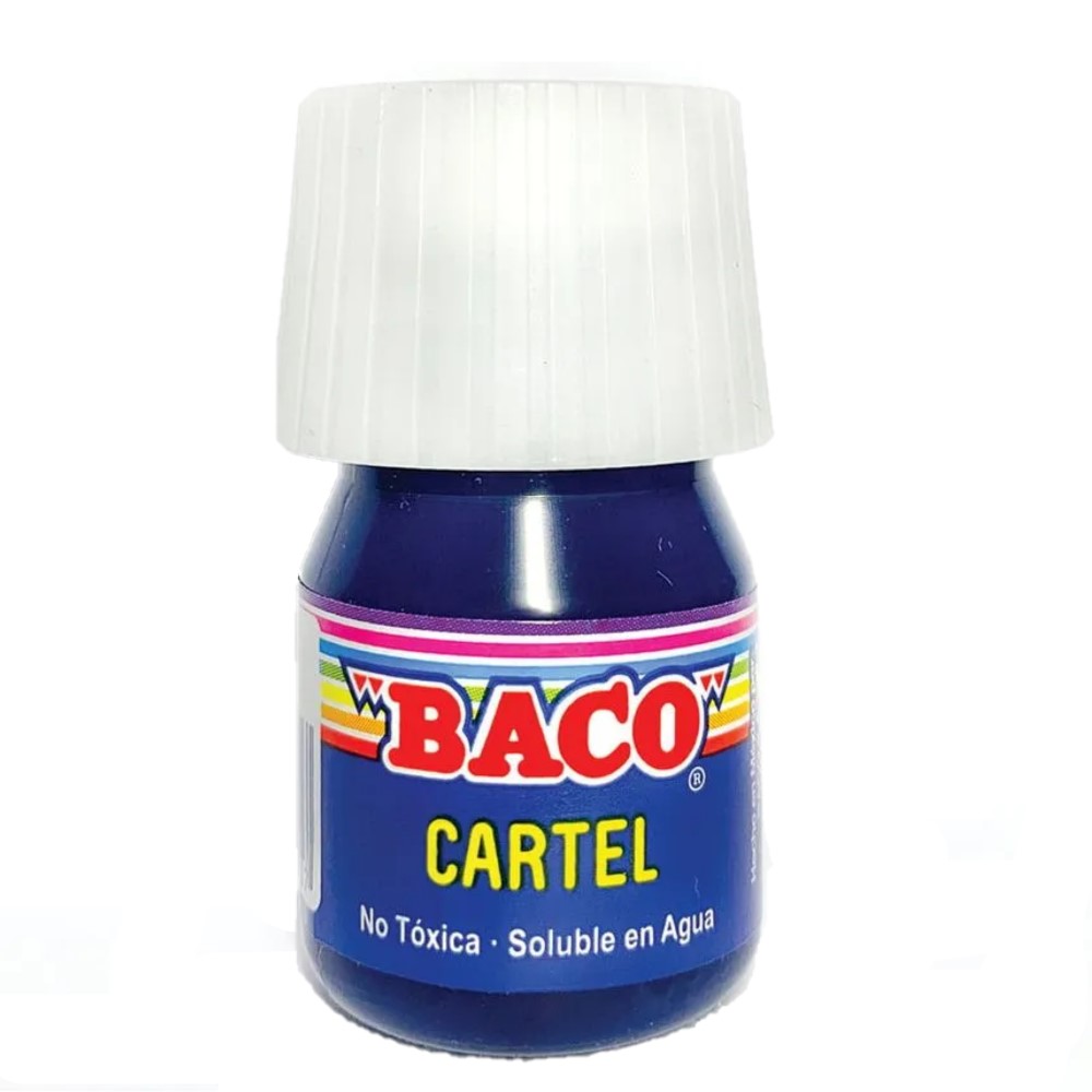 Paquete C/10 Pintura Baco Cartel 67 Azul Prusia