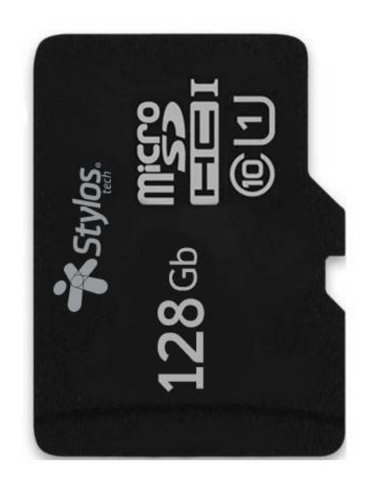 Micro SD 128Gb Stylos STMSD28B UHS1 S/Adaptador