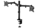 Soporte Doble Brazo Para Monitor Ajustable 17 A 32 Hasta 9kg