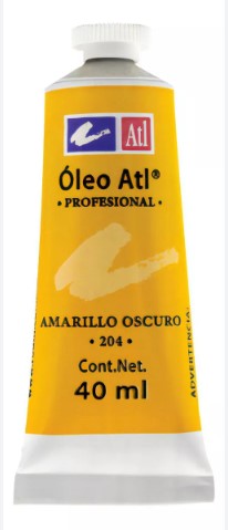Oleo Rodin Atl Amarillo Obscuro 40 ml T14 204 (C.3)