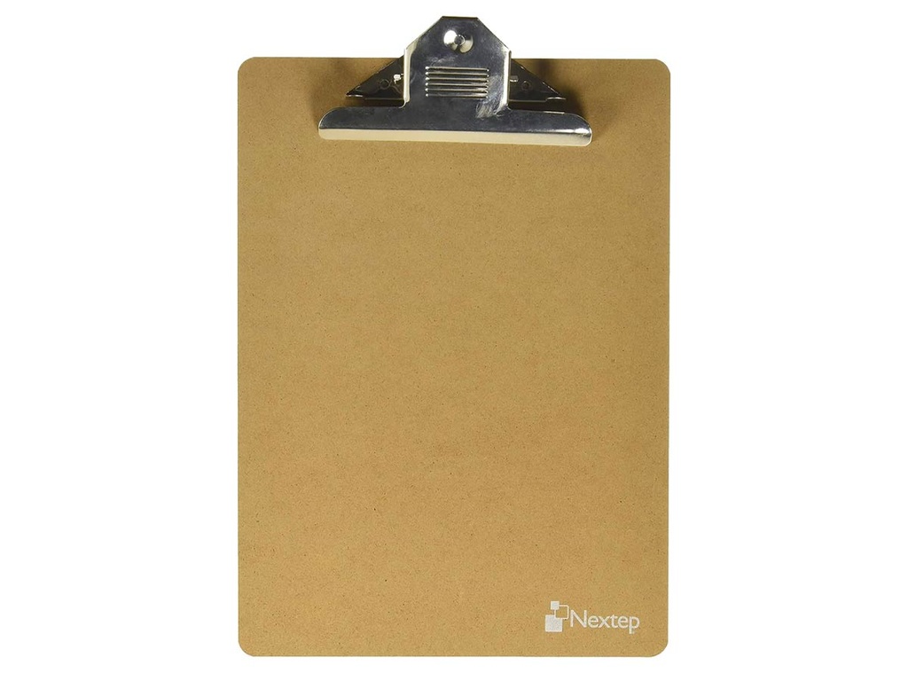 Paquete C/3 Tabla de Madera Nextep NE-170 con Clip Carta