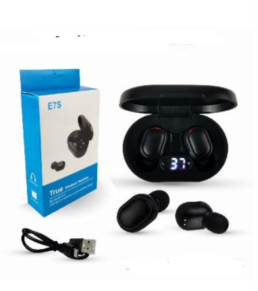 Audífonos Inalámbricos E7s Con Bluetooth Y Manos Libres