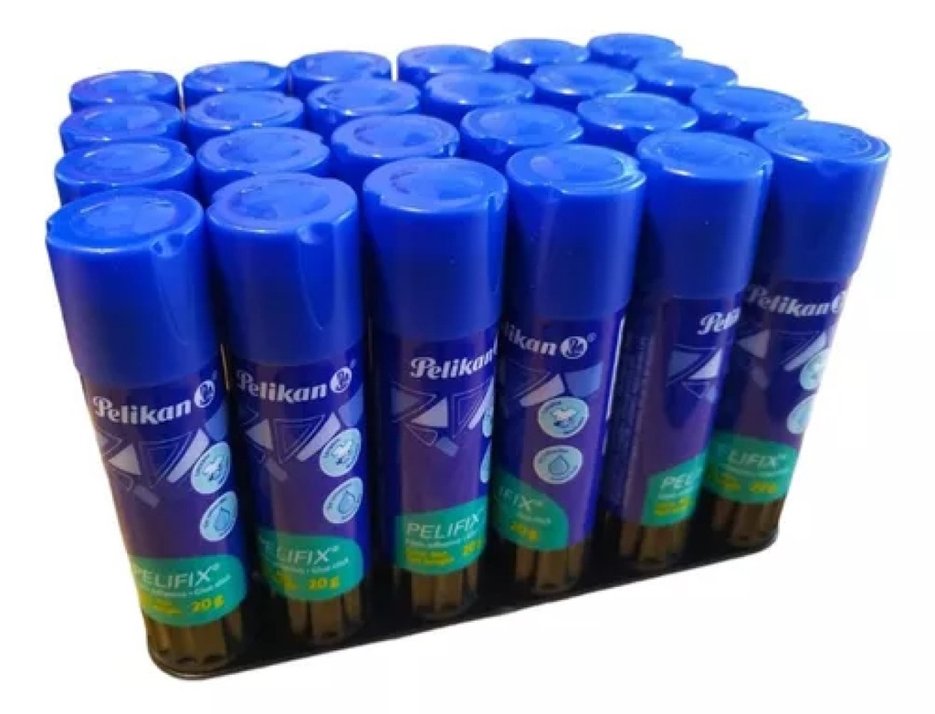 Paquete c/24 Lapíz Adhesivo Pelikan Pelifix 20g