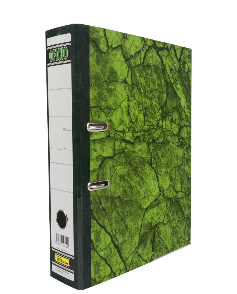 Paquete C/20 Registrador Printaform Oficio Plastificado