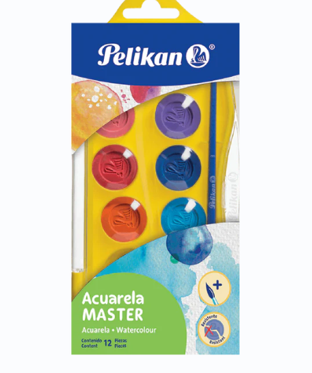 [07501203] Estuche C/12 Acuarela Pelikan Junior Colores (E.50)