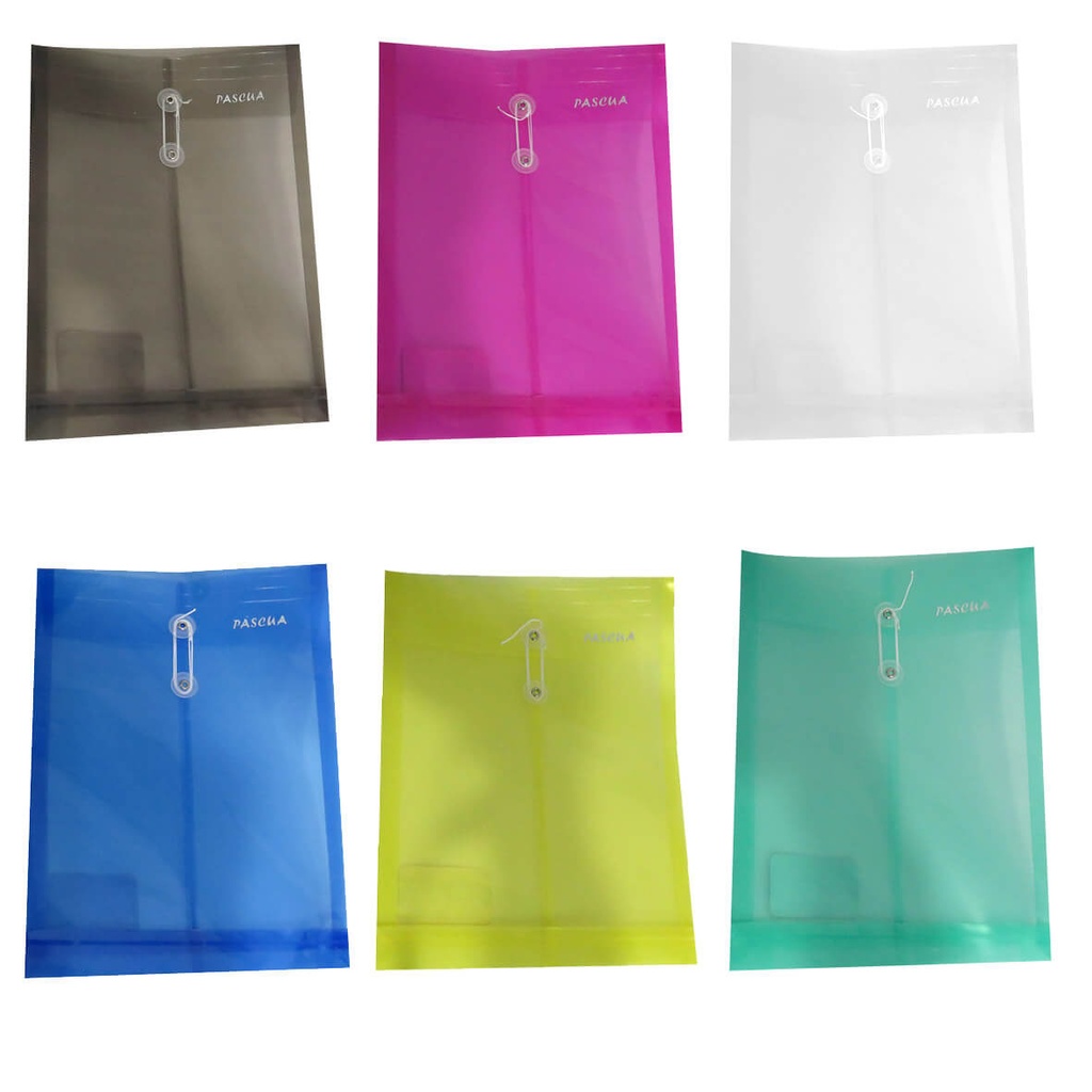 Paquete C/6 Sobre Plastico Con Hilo Carta Pascua Vertical (copia)