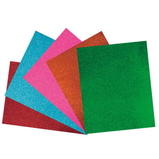 [6DF-SURB] Paquete C/10 Fomy Diamantado Carta Pacua Surtido