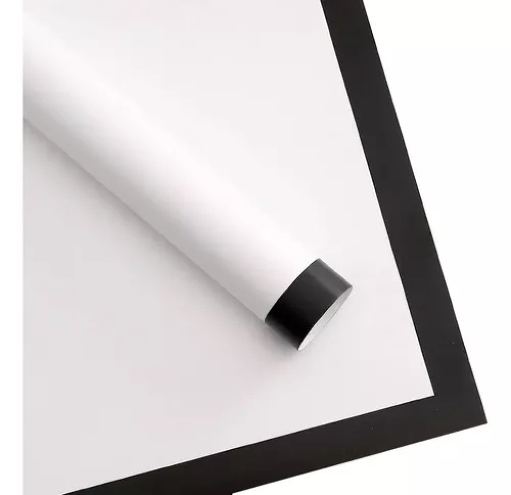 Empaque C/10 Papel Coreano Blanco Pascua O/Negro (C.100) (E.10)