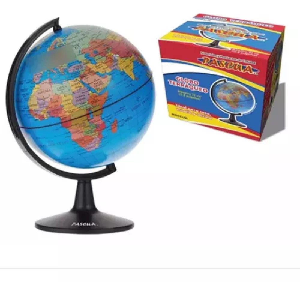 Globo Terraqueo Pascua 14.2 cm (C.18)
